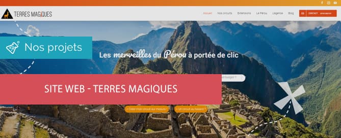 Site Web : Terres Magiques