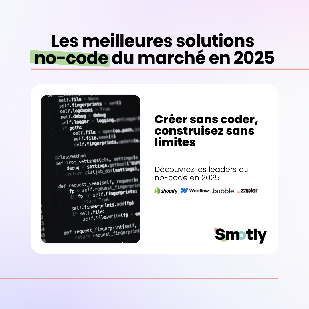 The best no-code solutions on the market in 2025