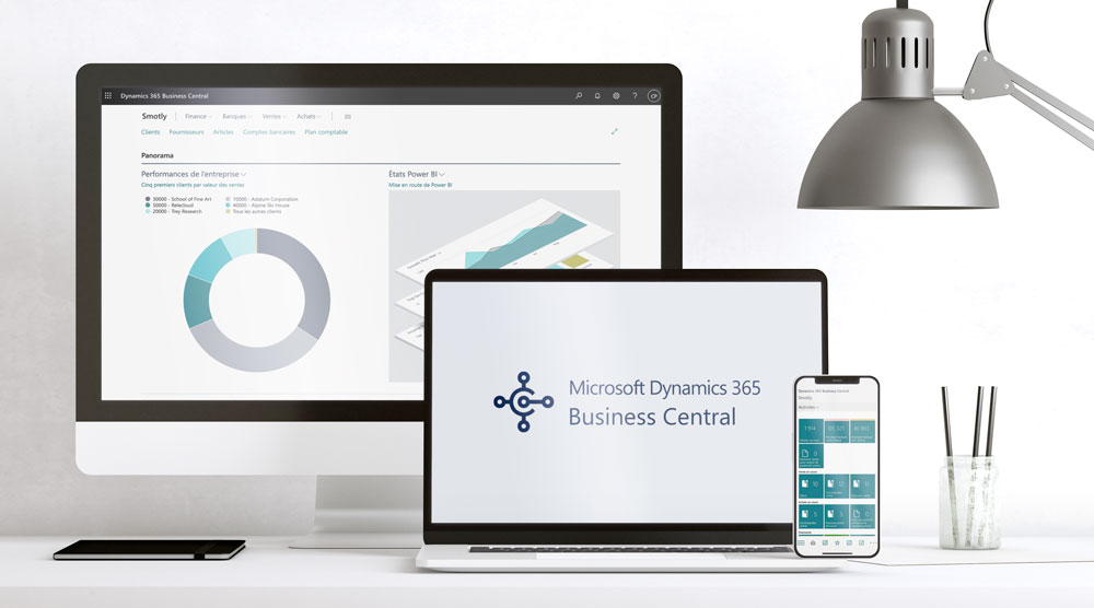 Business Central, the ERP offer from the publisher Microsoft