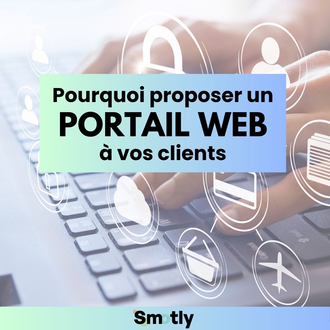 Why offer a web portal to your customers