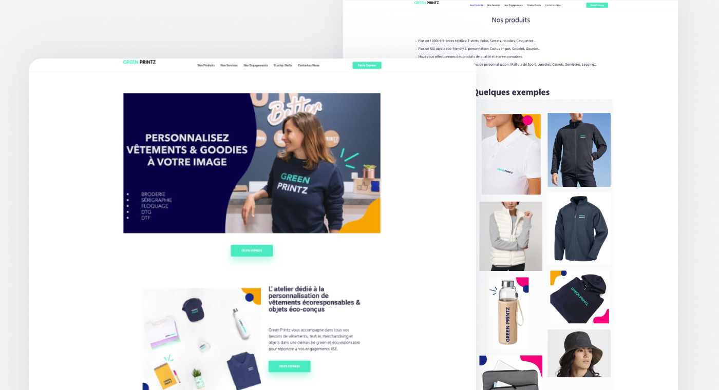 Green Printz - Screen 1