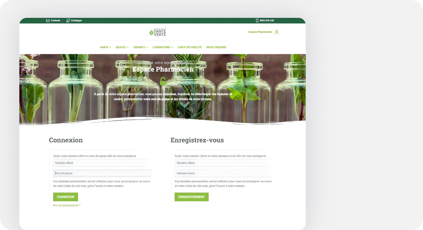 Natural Santé - Screen 1