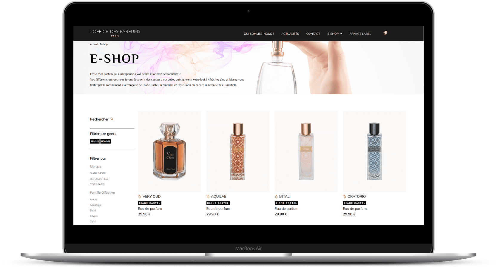 Office des Parfums - Screen 2