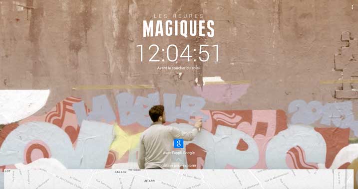 Google – Les Heures Magiques