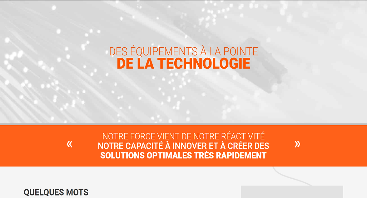 UTEL Fast Light Solutions d'infrastructures et de raccordement fibre optique Voir plus