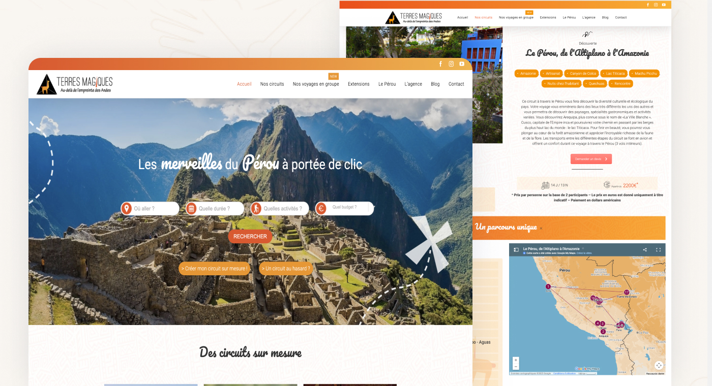 Terres magiques - avant